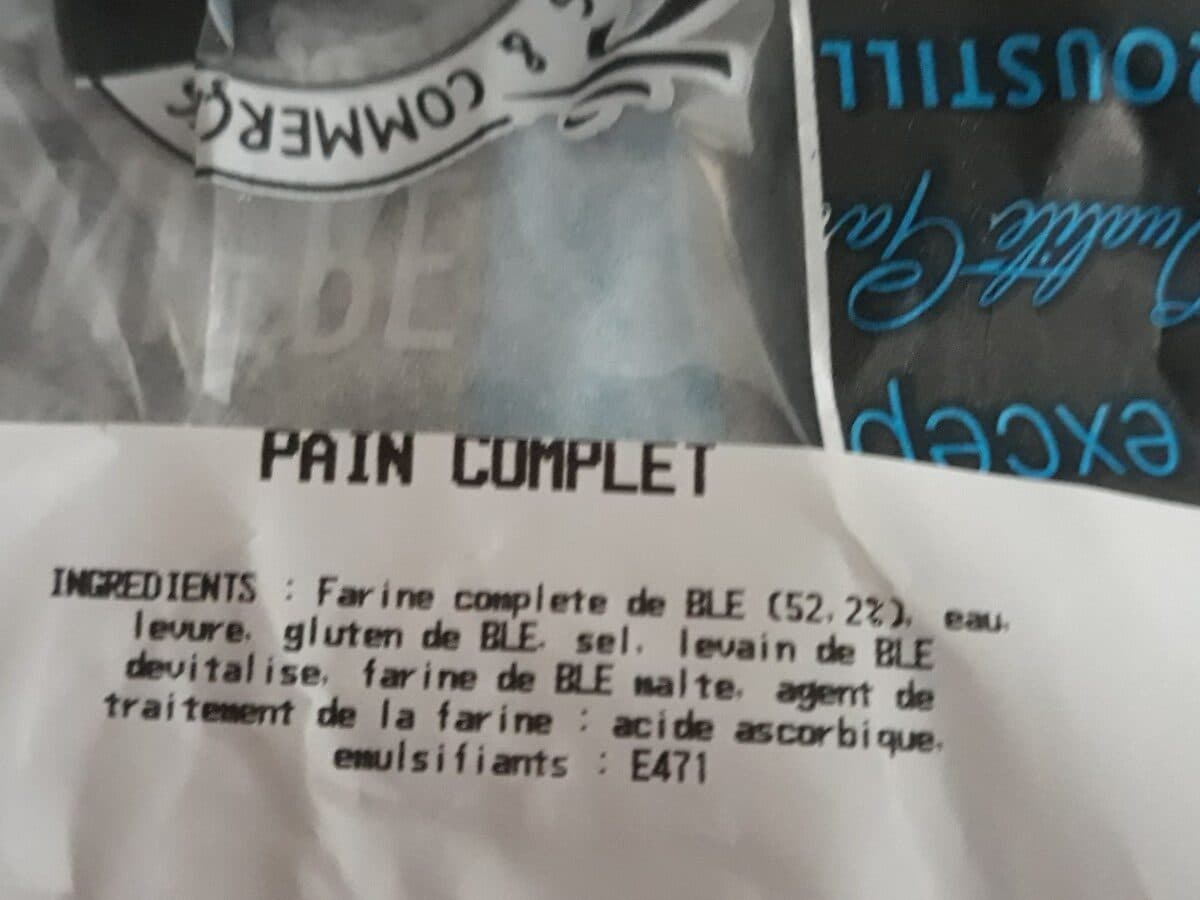 Open Food Facts Pain Complet packshot