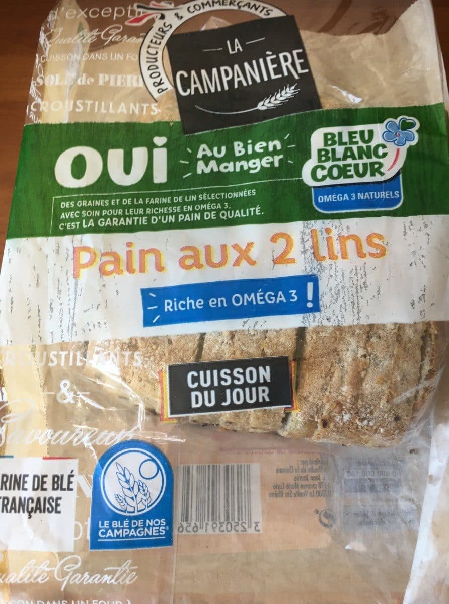 Open Food Facts Pain aux 2 lins packshot