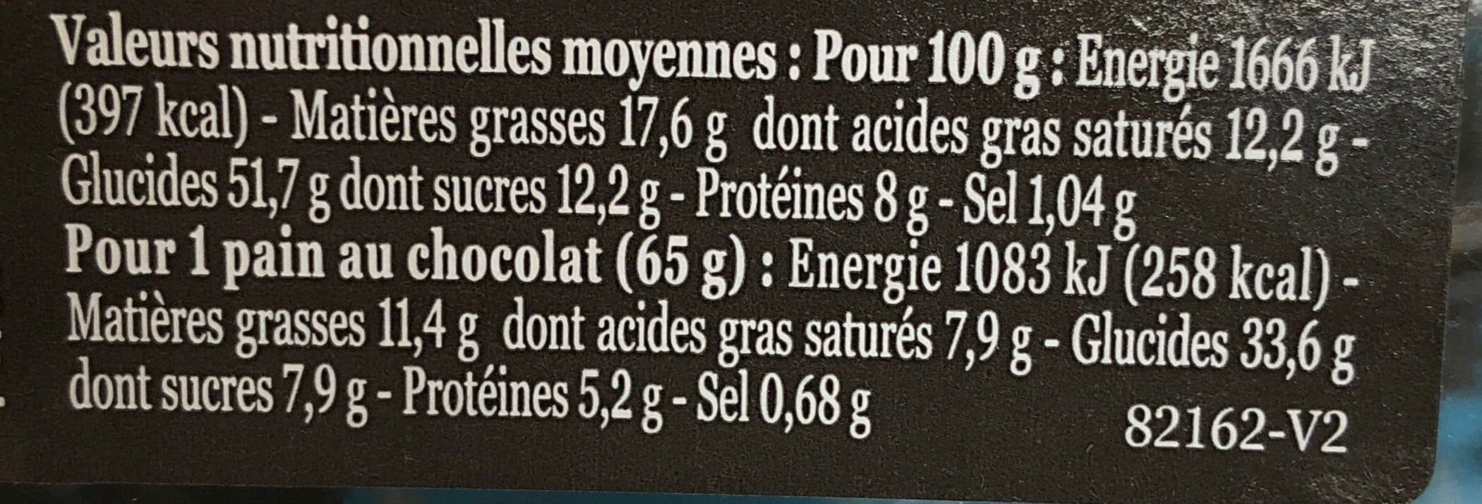 Open Food Facts Pains au chocolat packshot