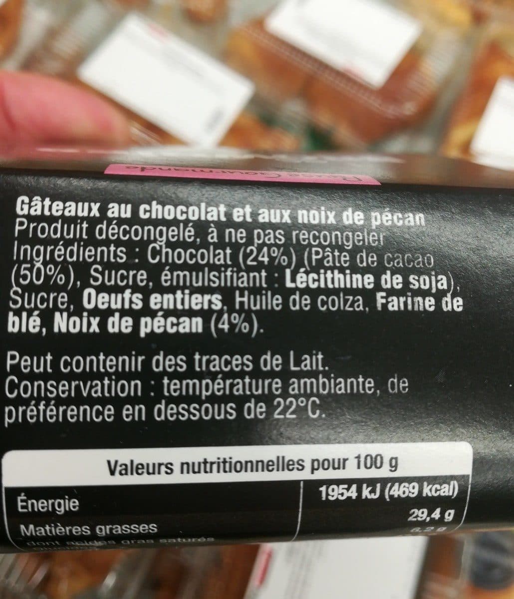 Open Food Facts brownies packshot