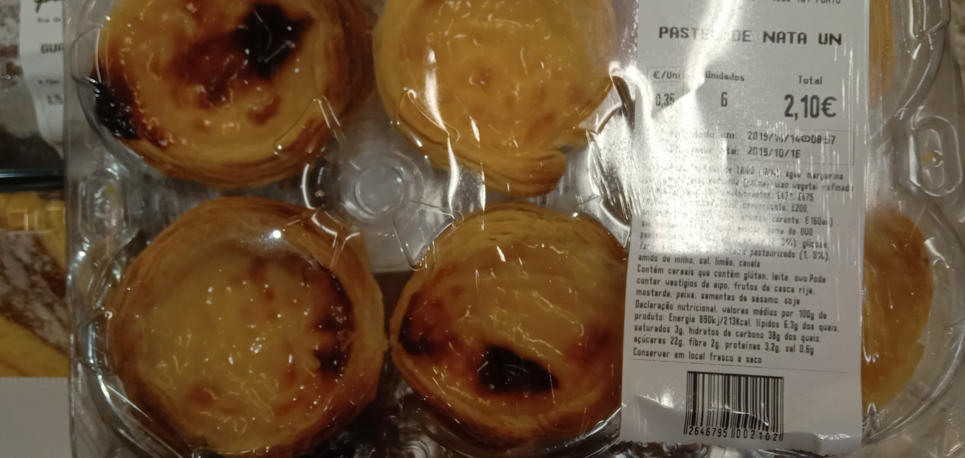 Open Food Facts Pastel de Nata packshot