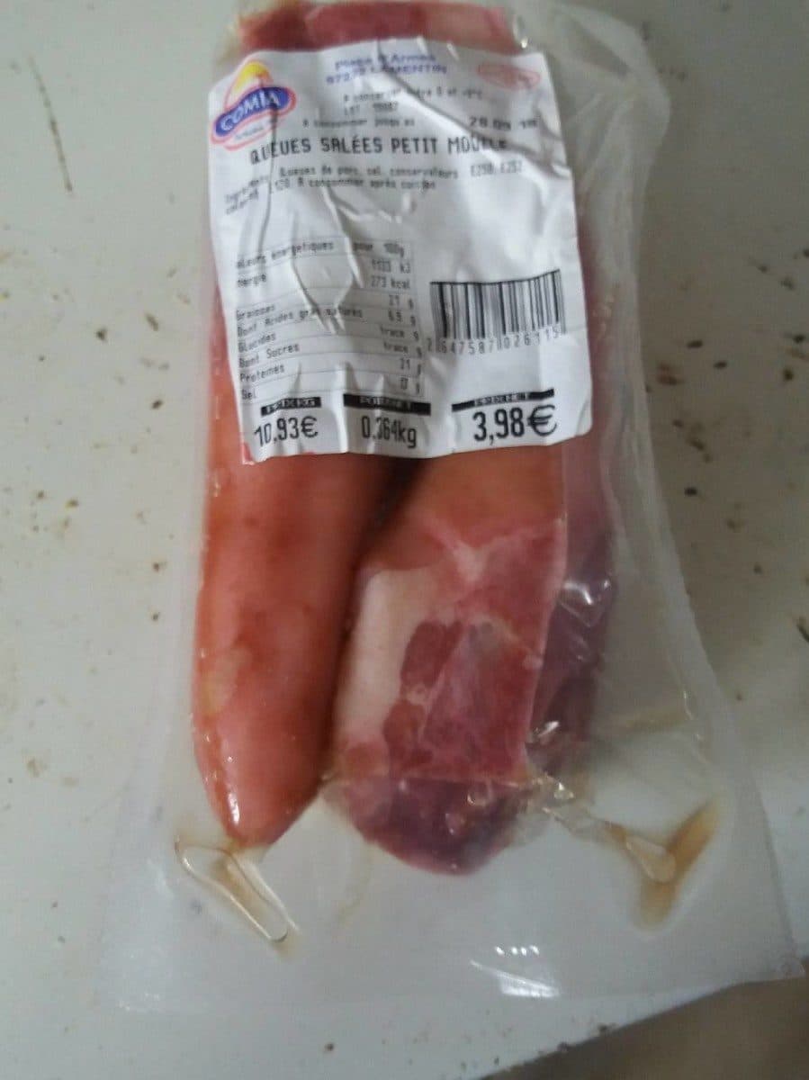 Open Food Facts Queues salées packshot