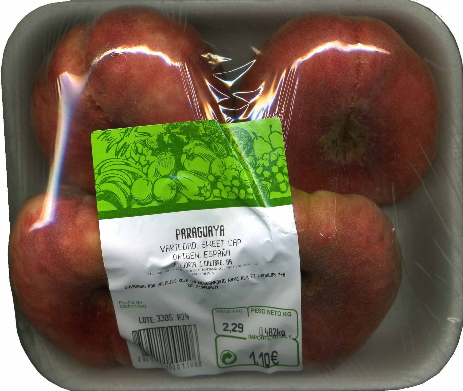 Open Food Facts Paraguayas packshot