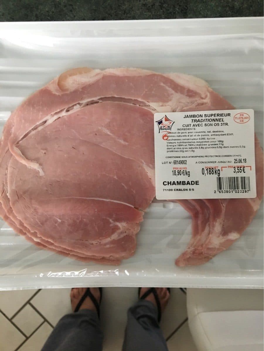 Open Food Facts Jambon superieur packshot