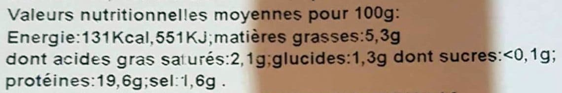 Open Food Facts 2653810029587 packshot