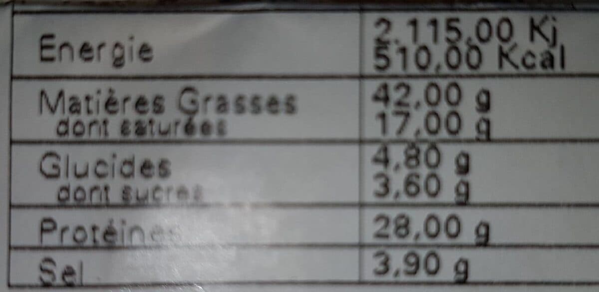 Open Food Facts Figatellu packshot