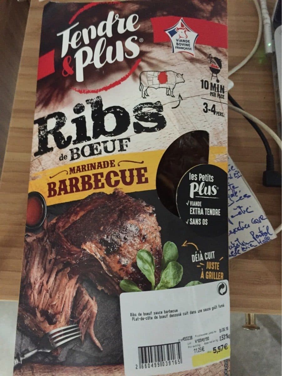 Open Food Facts Ribs de boeuf packshot