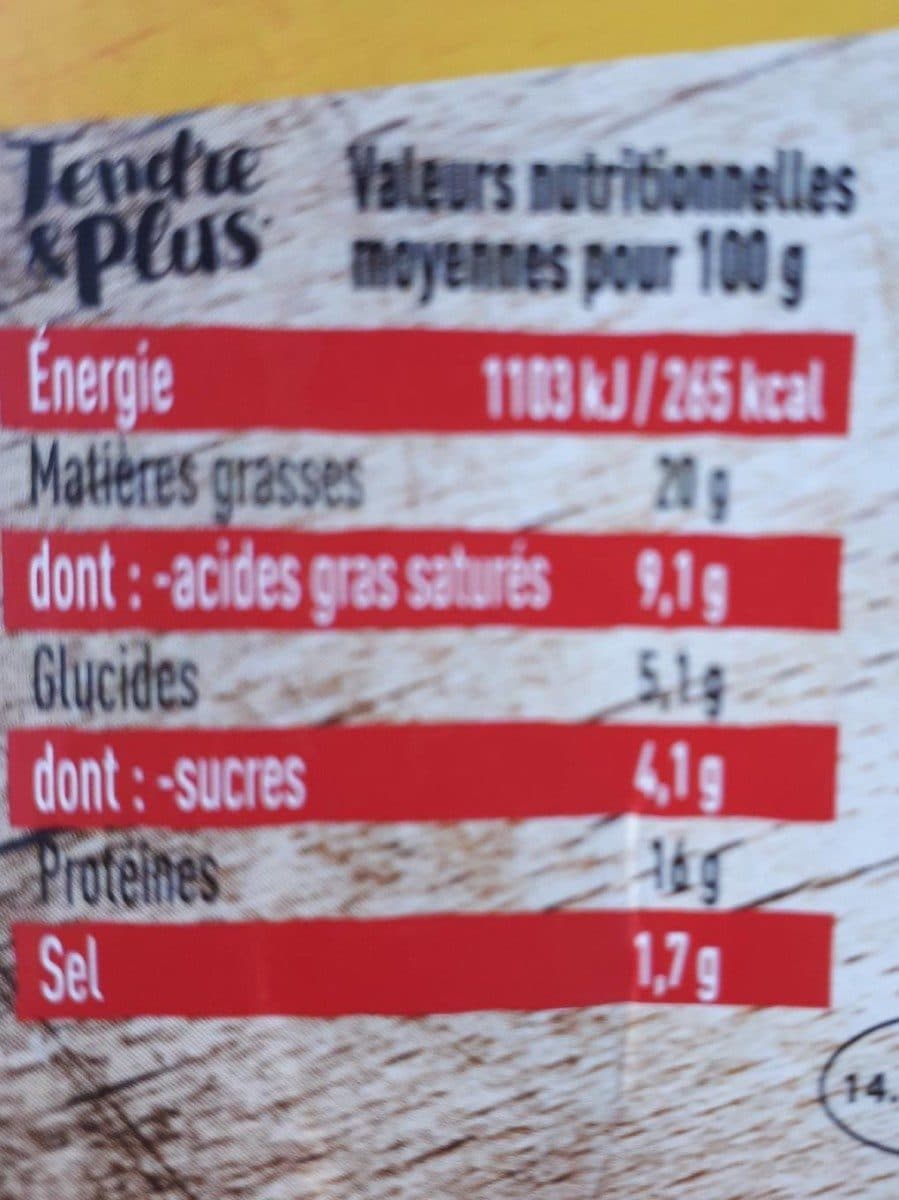 Open Food Facts Ribs de boeuf packshot