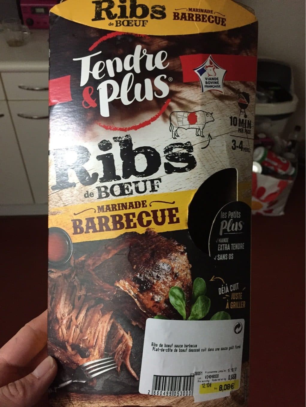 Tendre&plus Ribs de boeuf packshot
