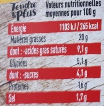 Tendre & Plus Ribs de bœuf marinade barbecue packshot