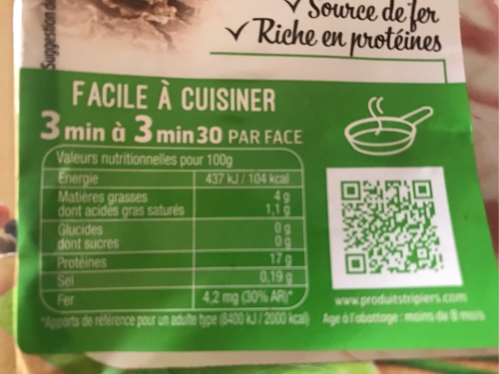 Open Food Facts Coeur de veau packshot