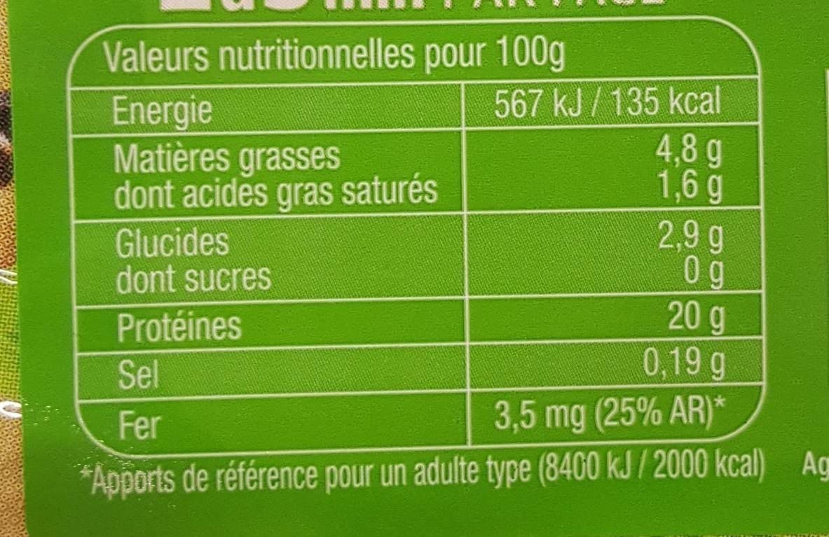 Open Food Facts Foie de veau packshot