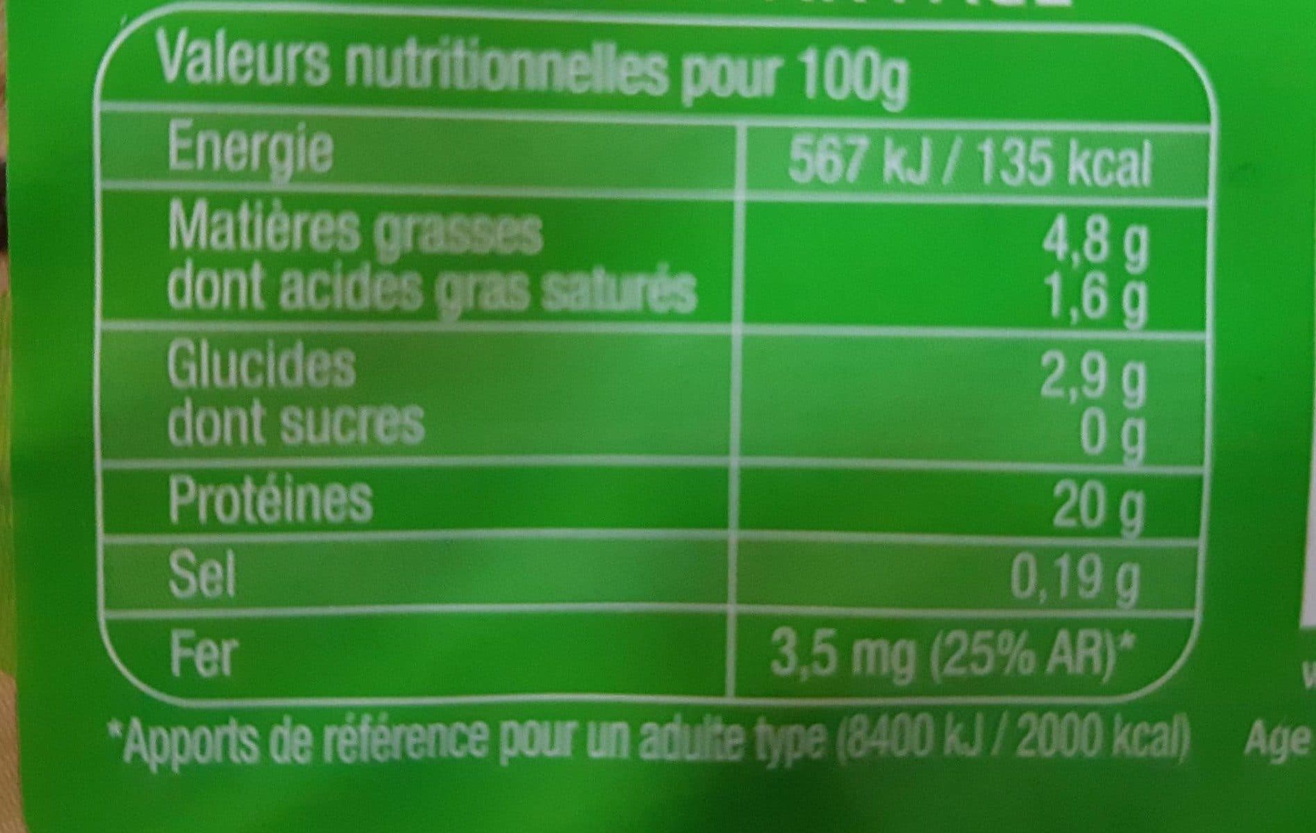 Open Food Facts Foie de veau packshot