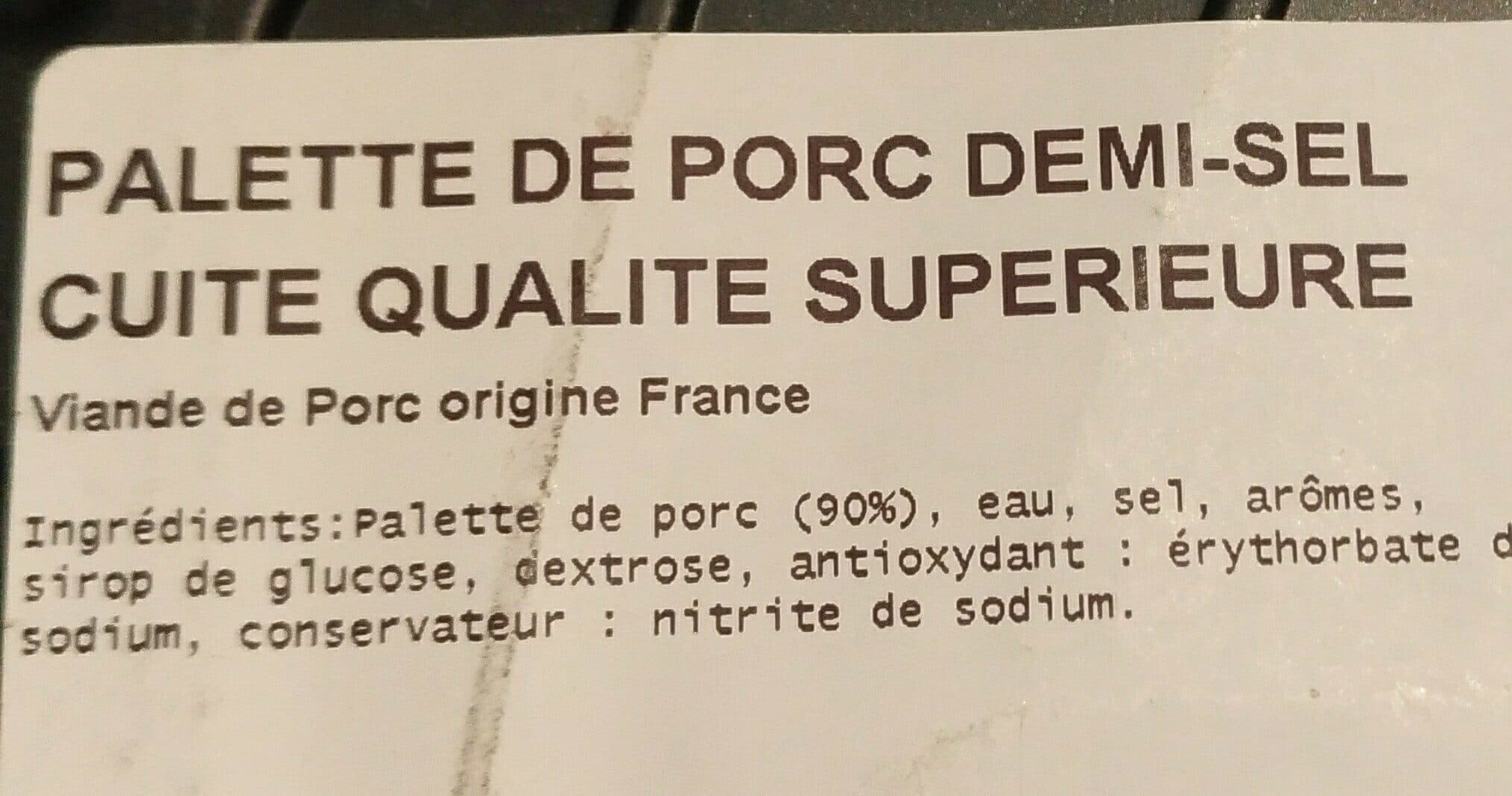 Le Porc Français 1/2 palette de porc cuite packshot