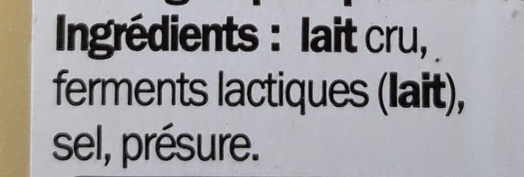 Open Food Facts Comté packshot