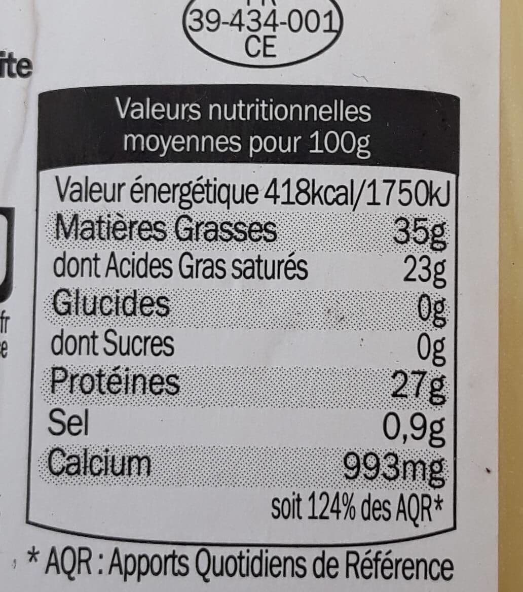 Open Food Facts Comté packshot