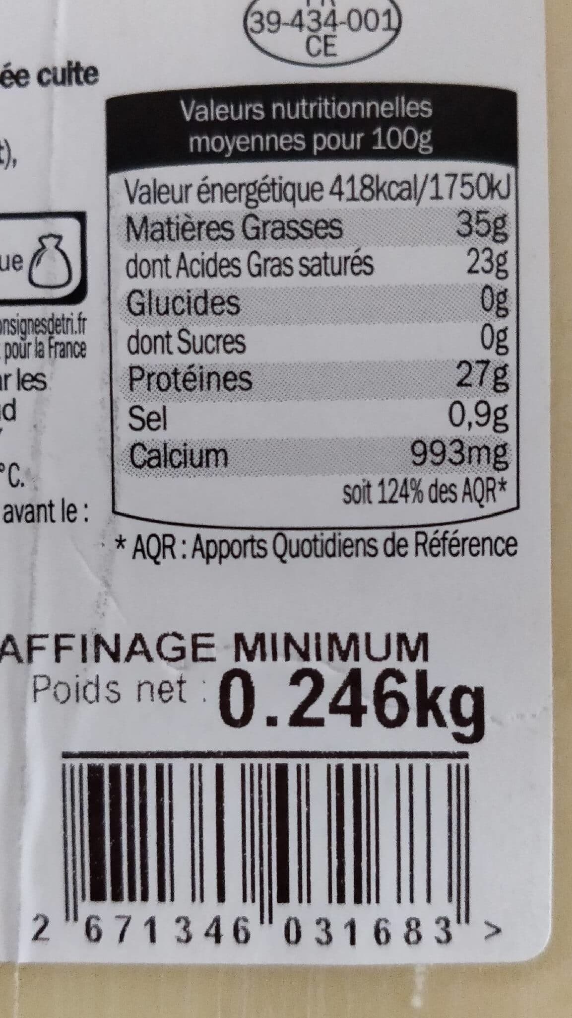 JuraFlore Comté packshot