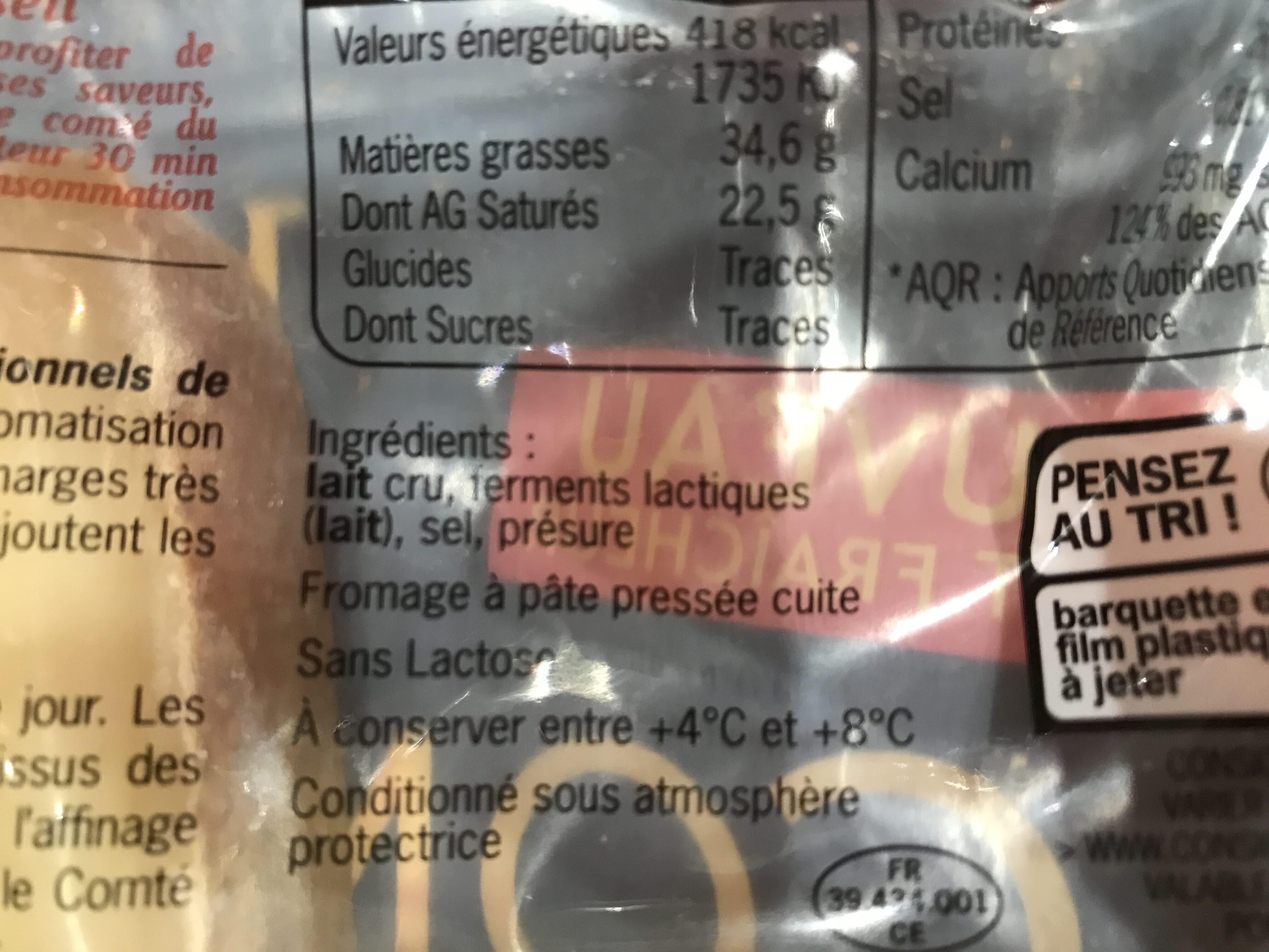 JuraFlore Comté packshot