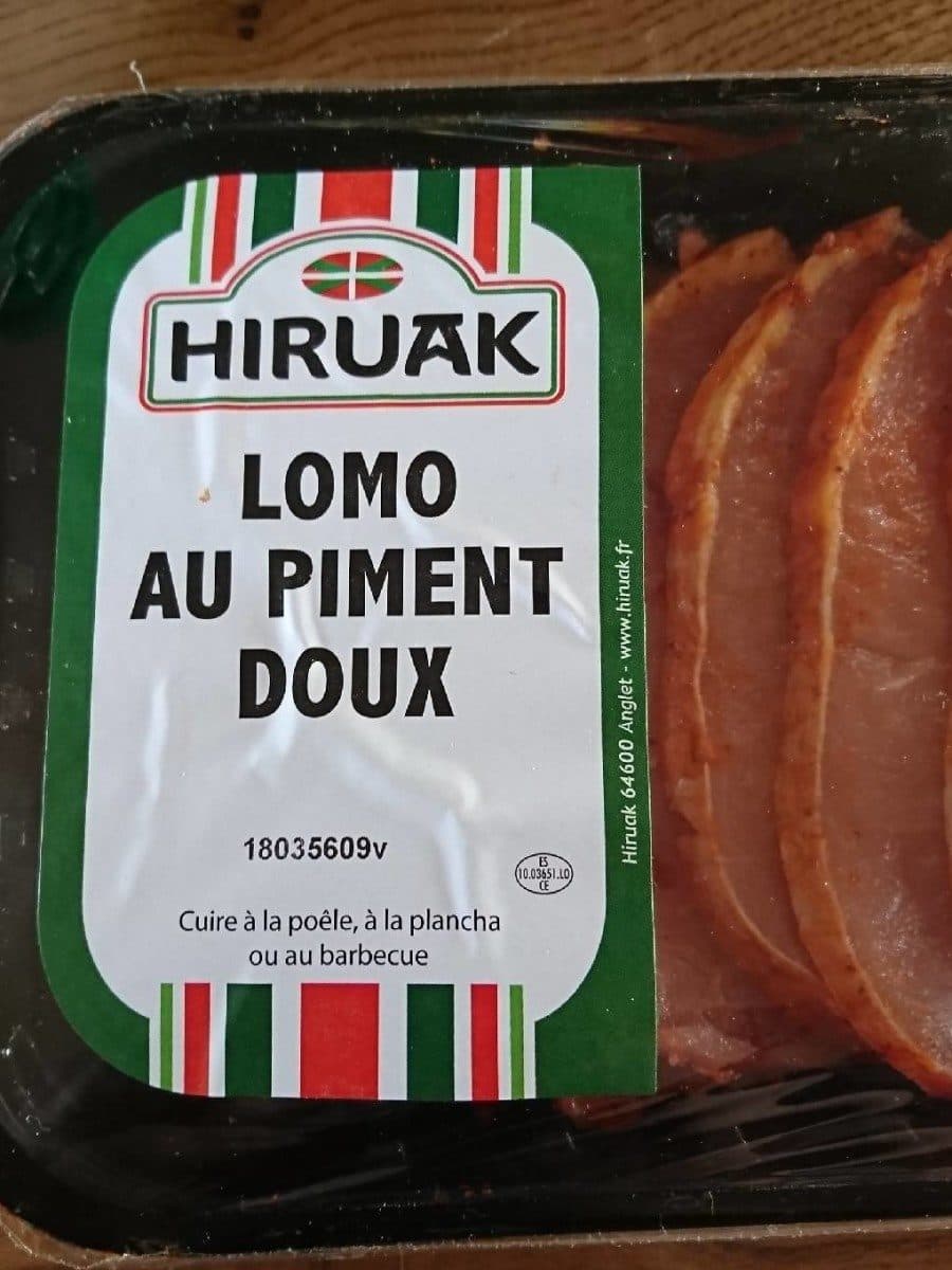 Open Food Facts Lomo au piment doux packshot