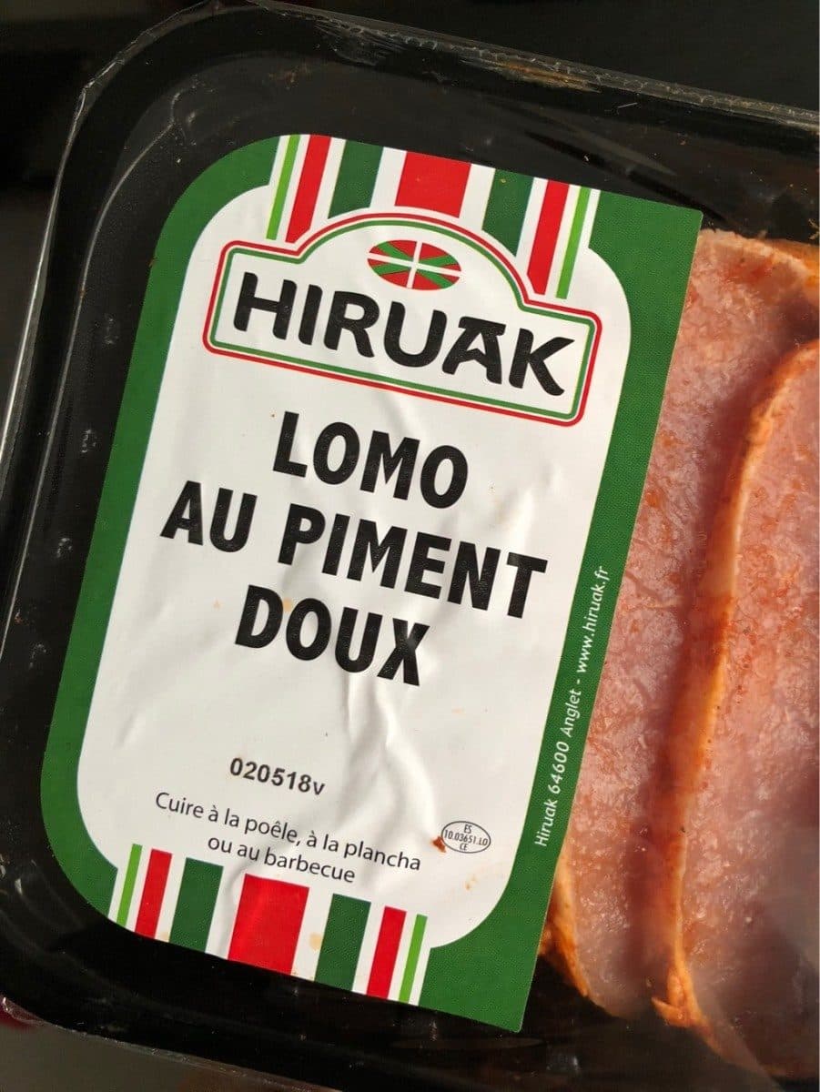 Open Food Facts Lomo au piment doux packshot