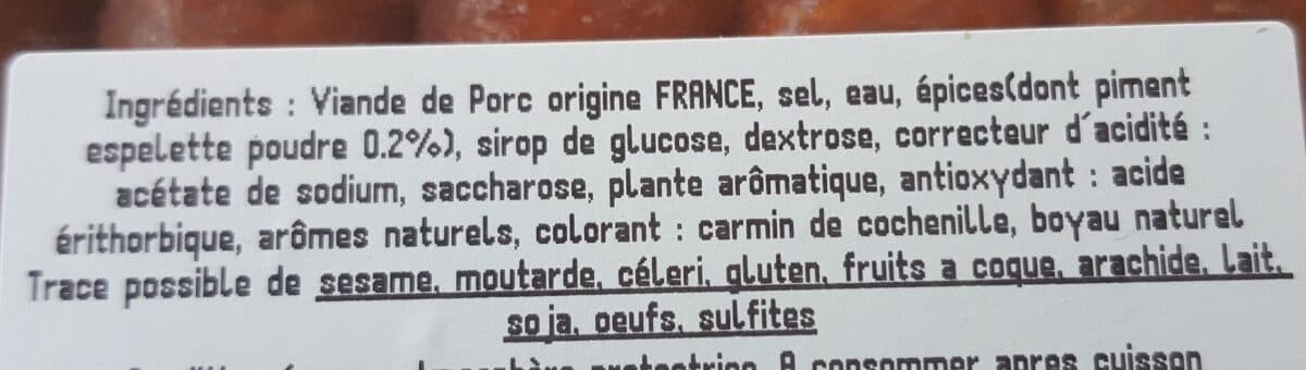 Hiruak Chipolata basque packshot