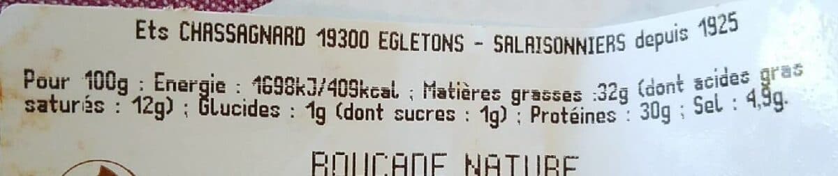 Open Food Facts Roucade nature packshot