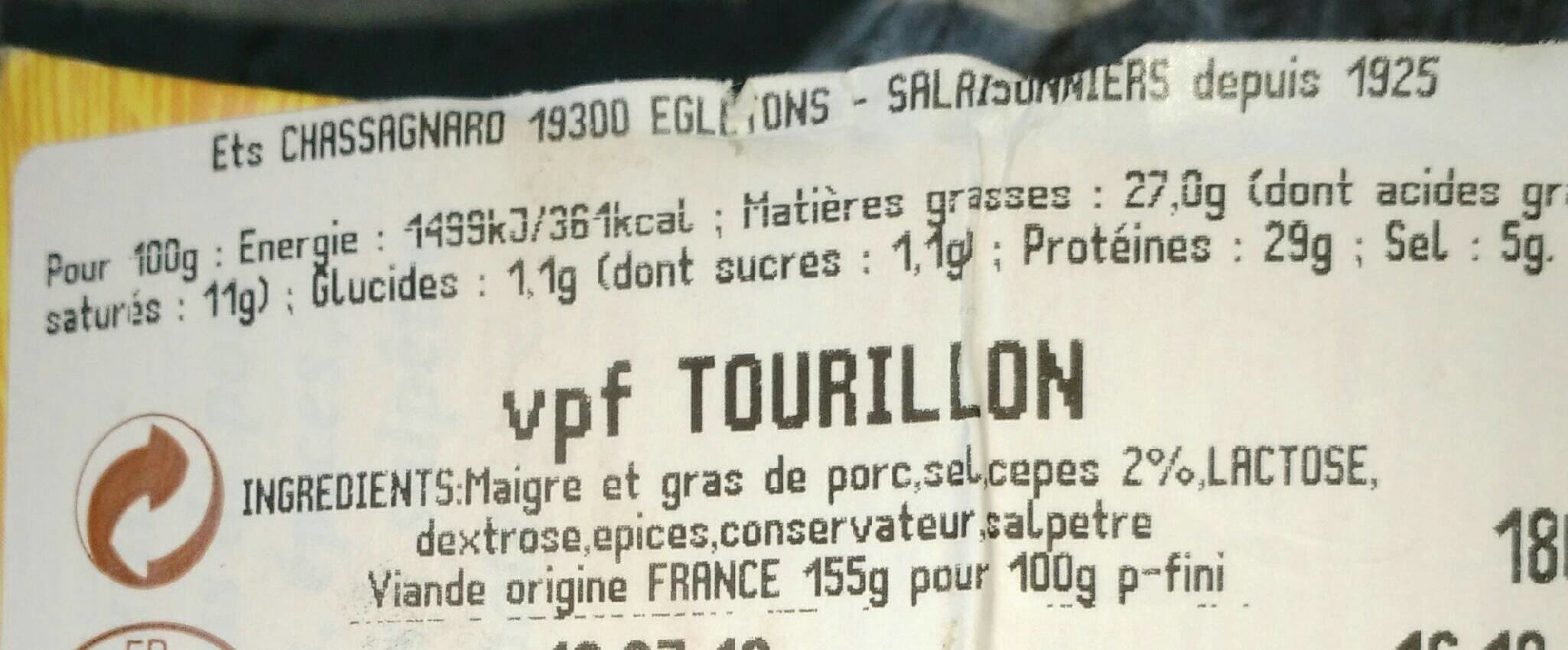 Open Food Facts Tourillon packshot
