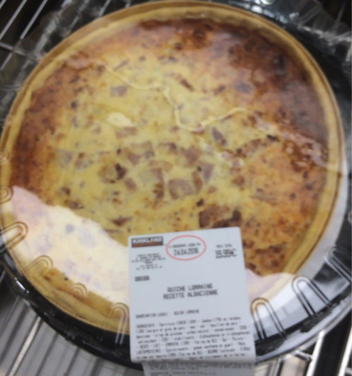 Costco Quiche Lorraine Recette Alsacienne packshot