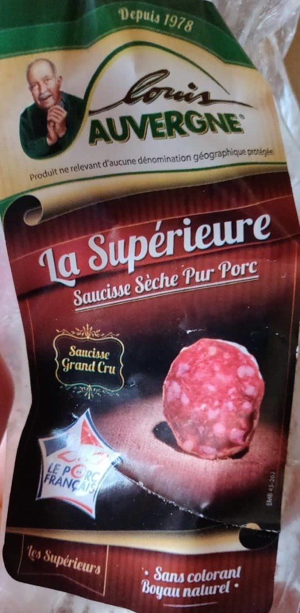 Open Food Facts Saucice seche pur porc sup packshot