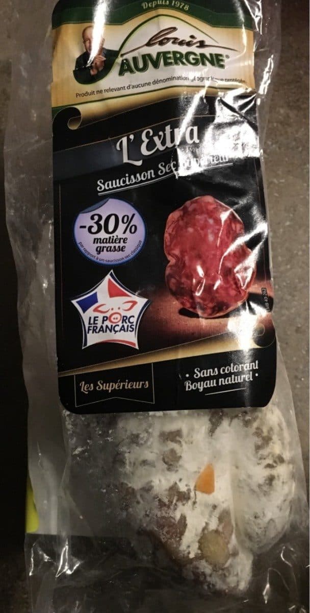 Open Food Facts Saucisson sec superieur packshot