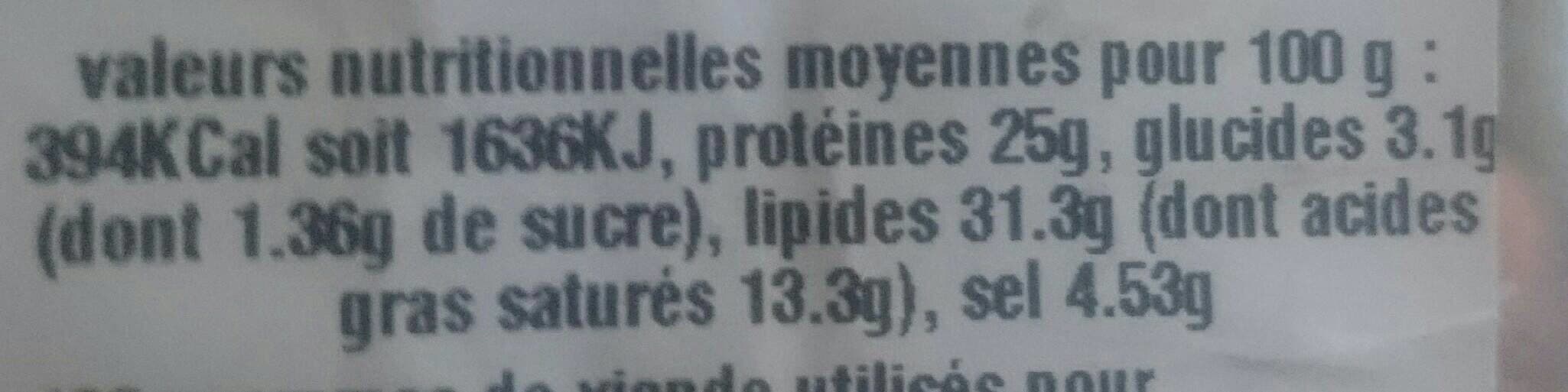 Open Food Facts Le traditionnel Saucisson sec pur porc packshot