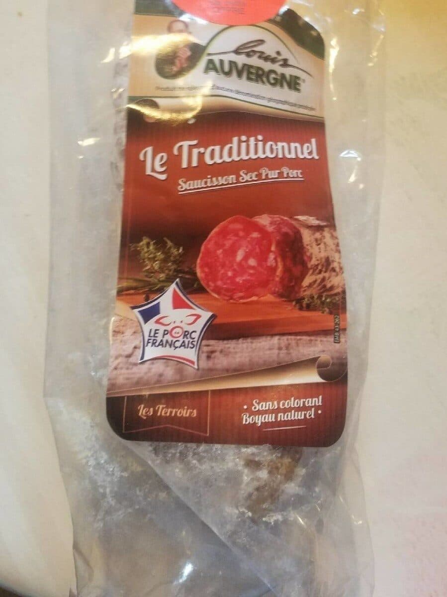 Clovis Auvergne Sausisson sec pur porc packshot