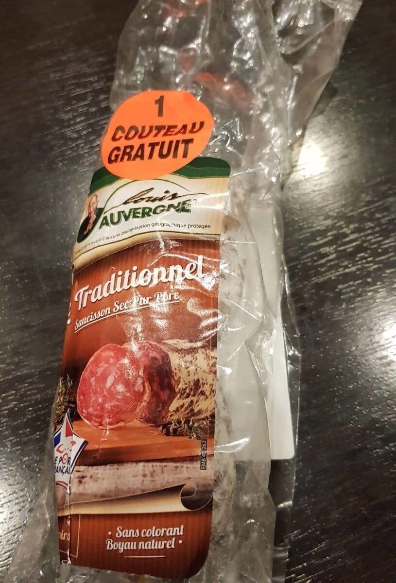 Open Food Facts Saucisson sec packshot