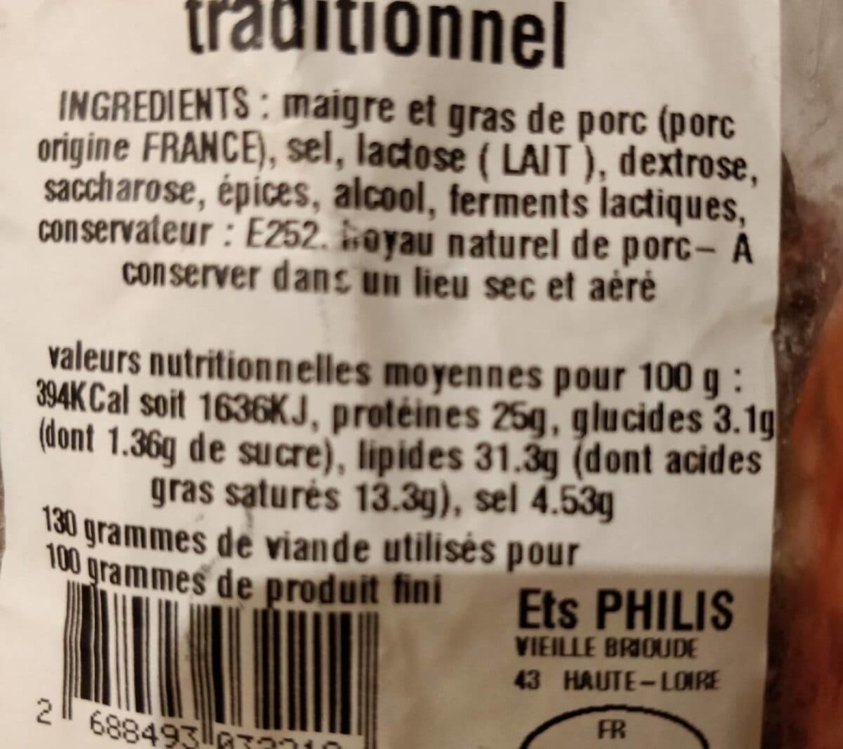 Open Food Facts Le traditionnel packshot