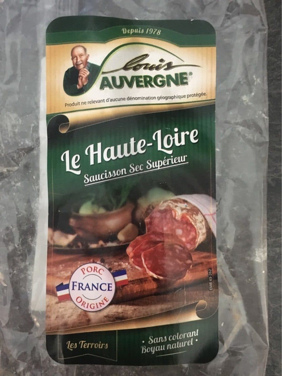 Open Food Facts Saucisson sec packshot