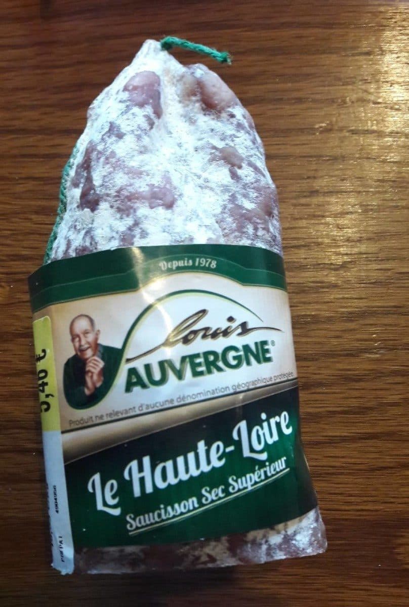 Open Food Facts La Haute-Loire - Saucisson sec supérieur packshot
