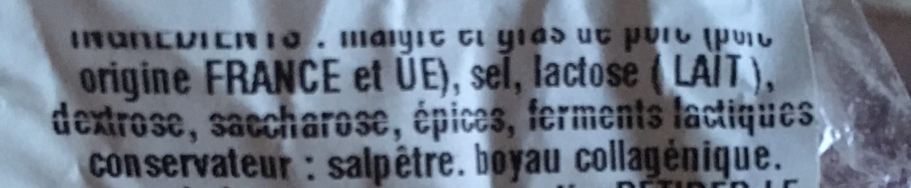 Grand Lou Saucisson pur porc packshot