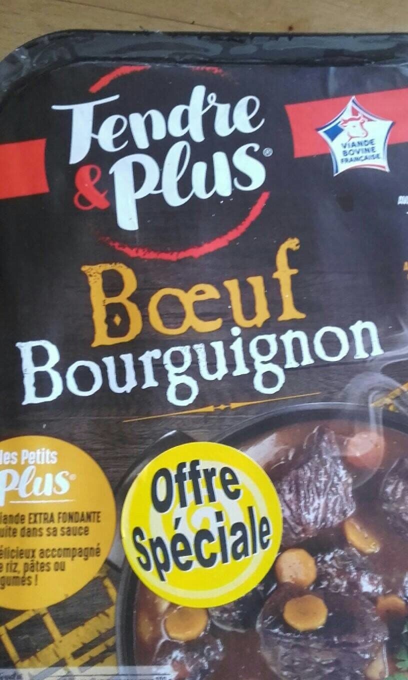 Tendre&plus Boeuf bourguignon packshot