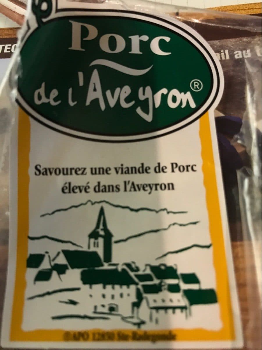 Open Food Facts Jambon sec sup Aveyron packshot