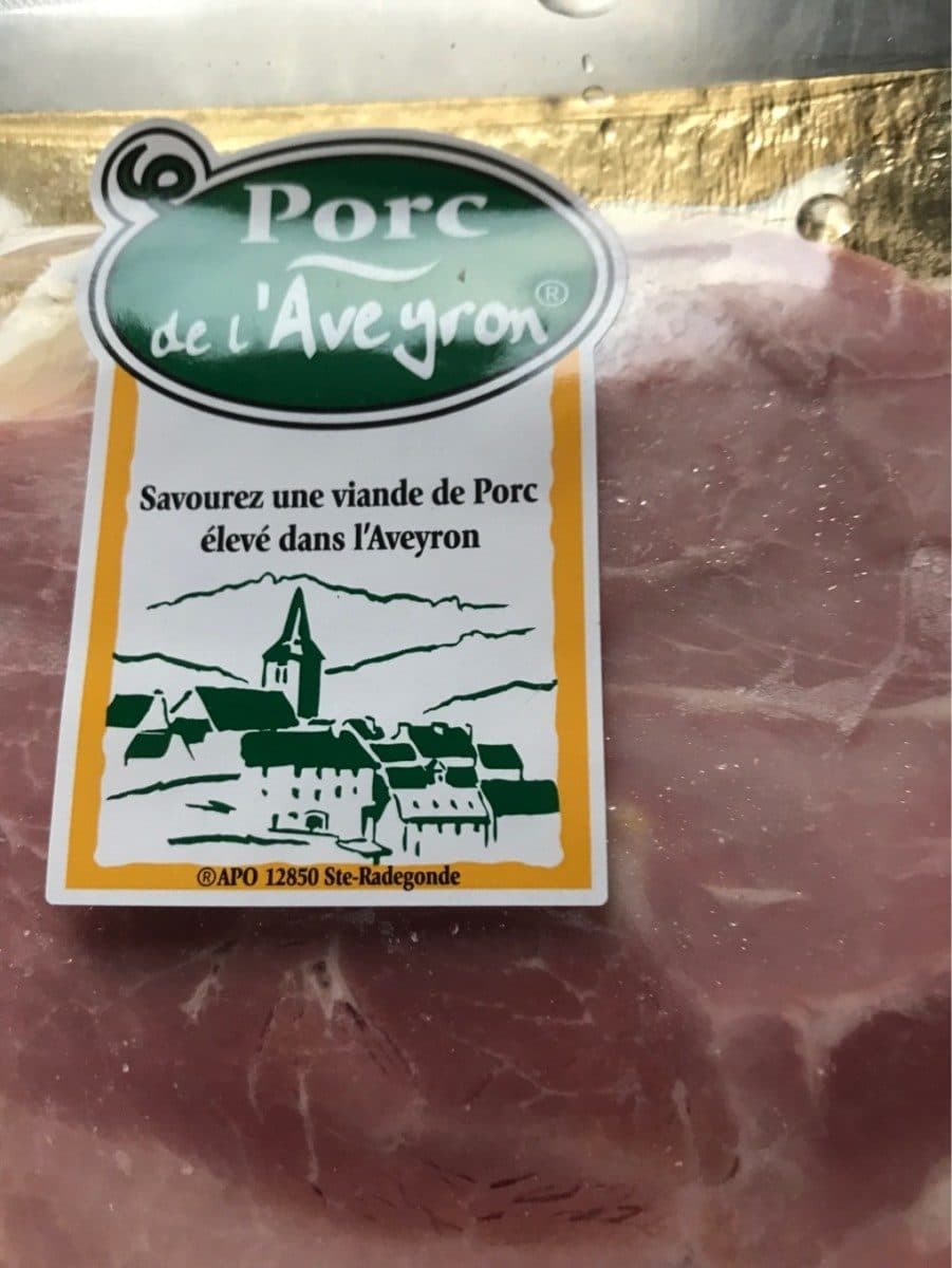 Porc de l'Aveyron Porc de l'aveyron packshot