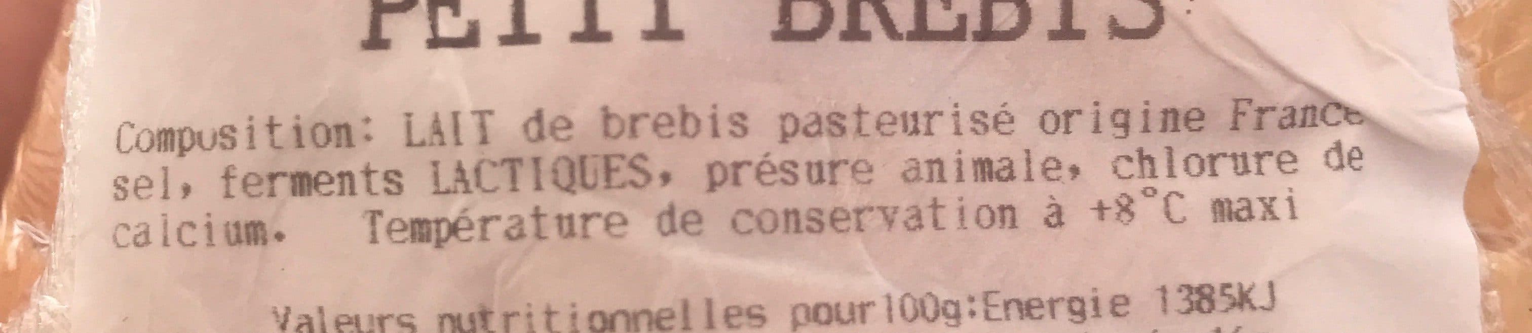 Open Food Facts Fromage artisanale de brebis packshot