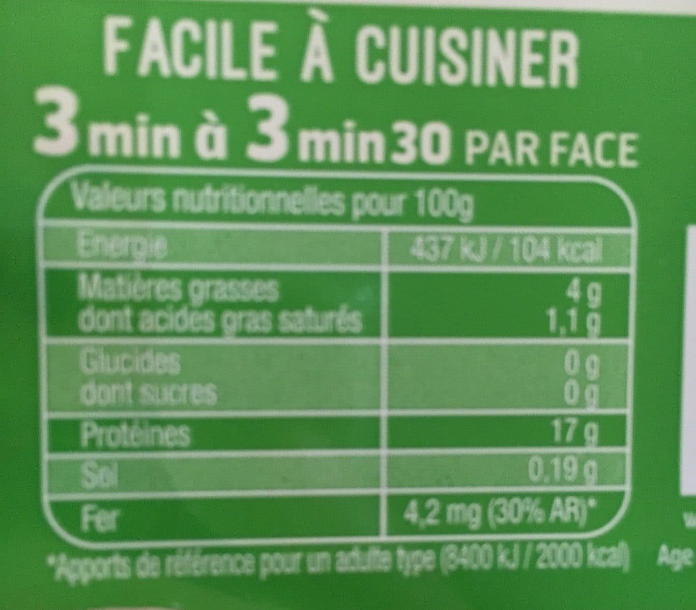 Open Food Facts Coeur de veau packshot