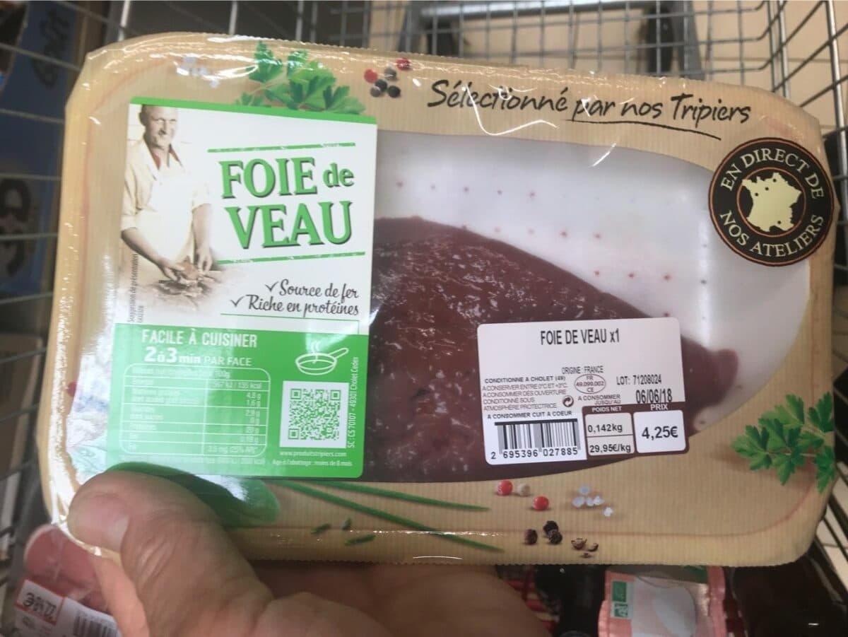 Open Food Facts Foie de vea packshot