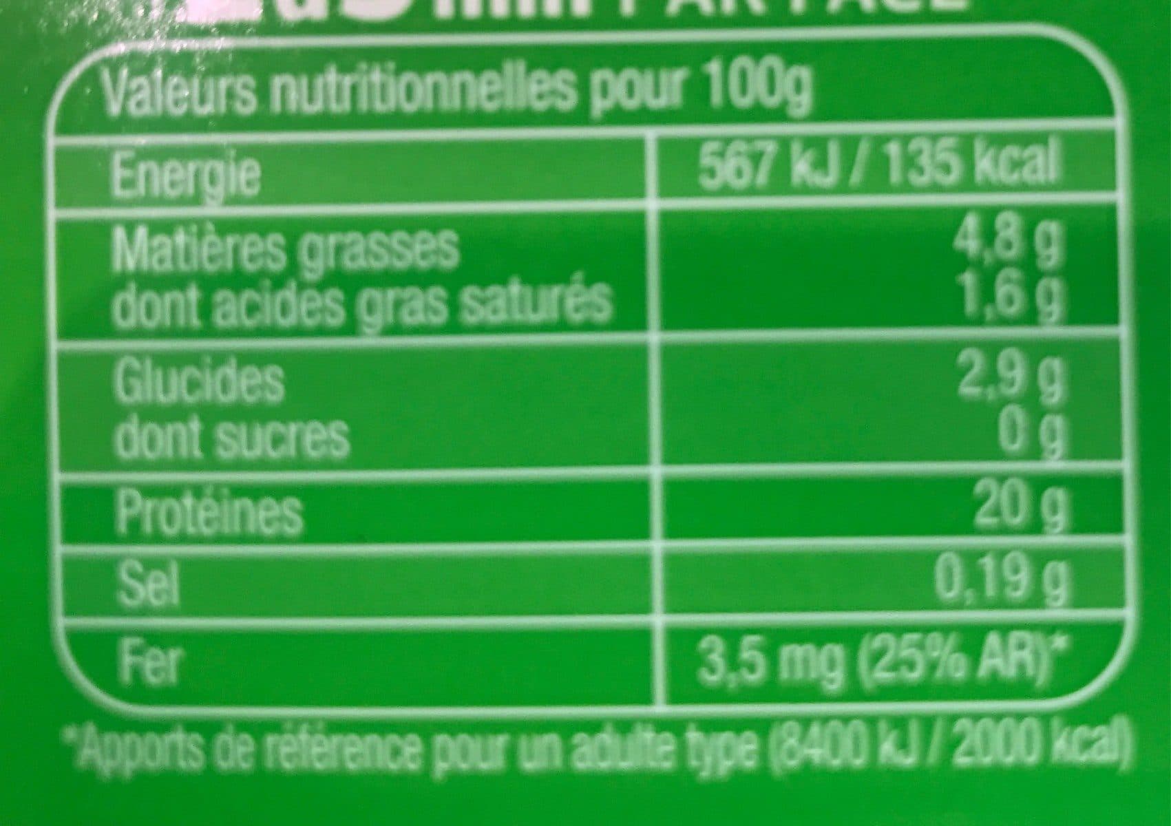 Open Food Facts Foie de veau packshot