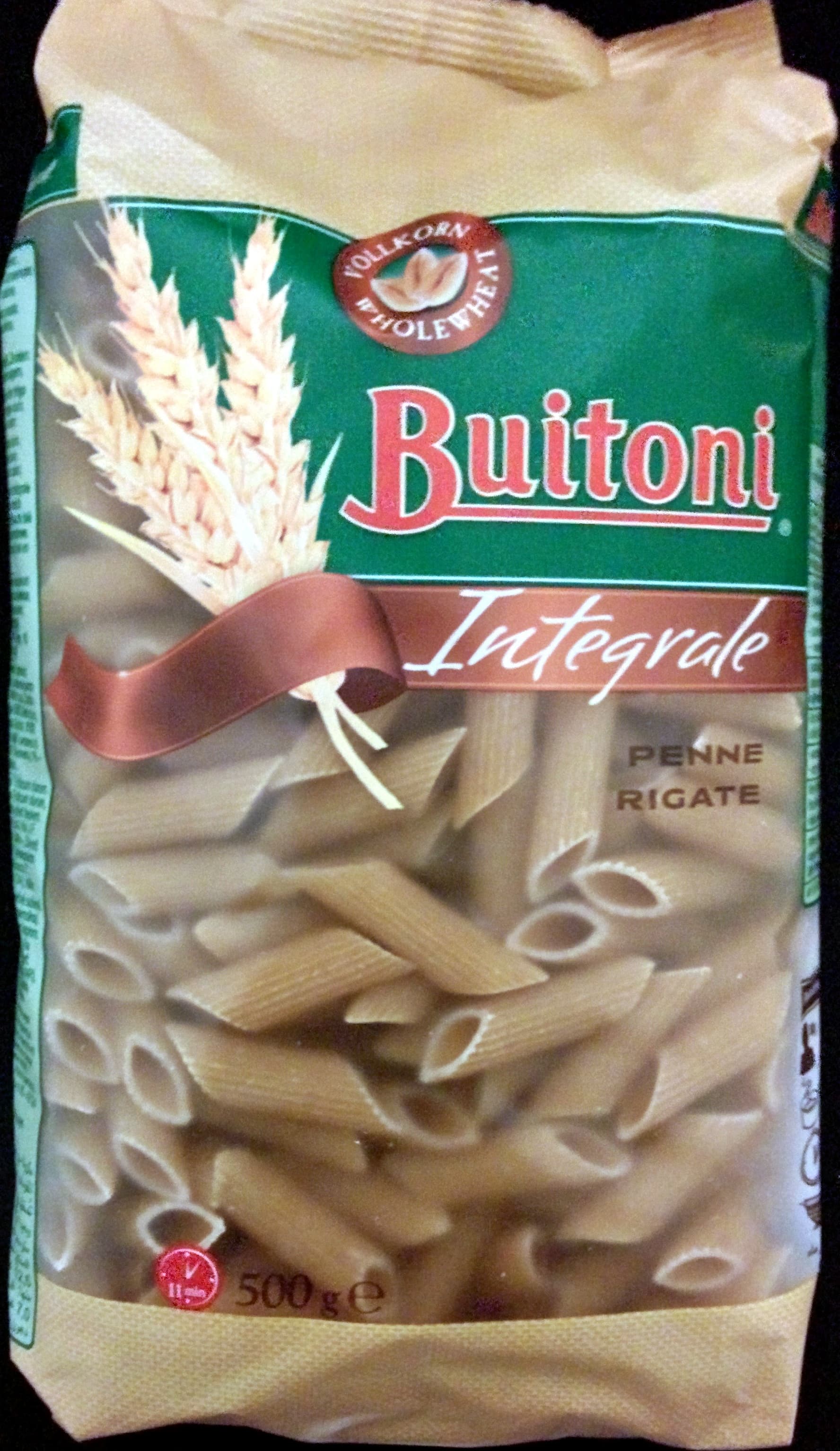 Buitoni Penne Rigate Integrale packshot