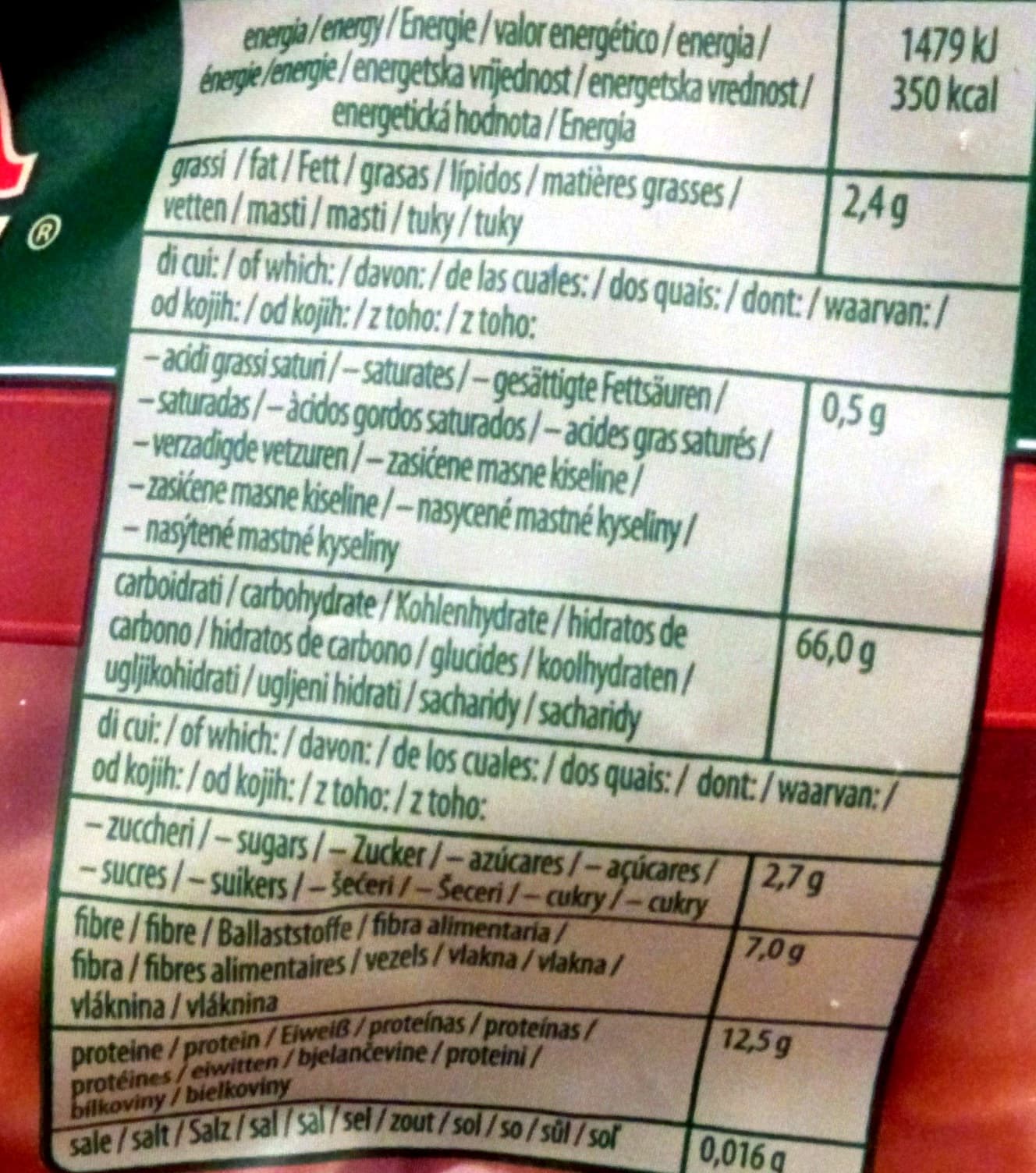 Buitoni Penne Rigate Integrale packshot