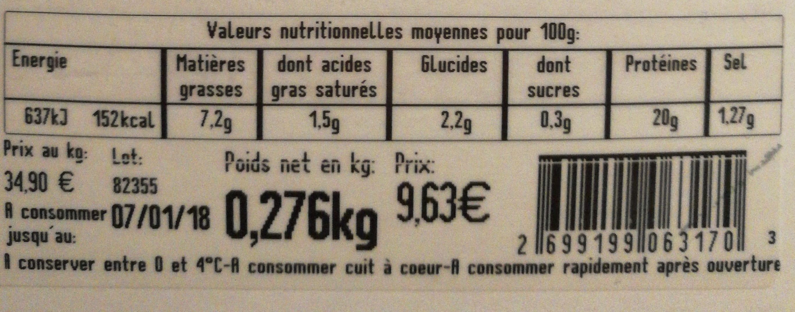 Maitre Jacques 2 Filets de Crocodile marinés packshot