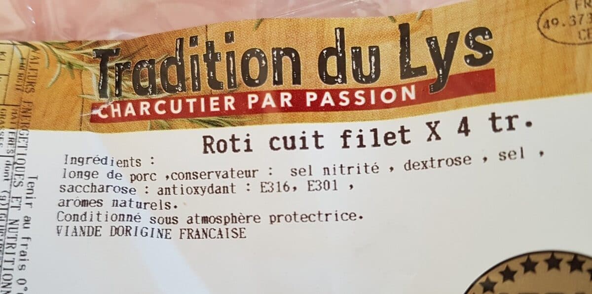 Open Food Facts Rôti cuit filet x 4 rr packshot
