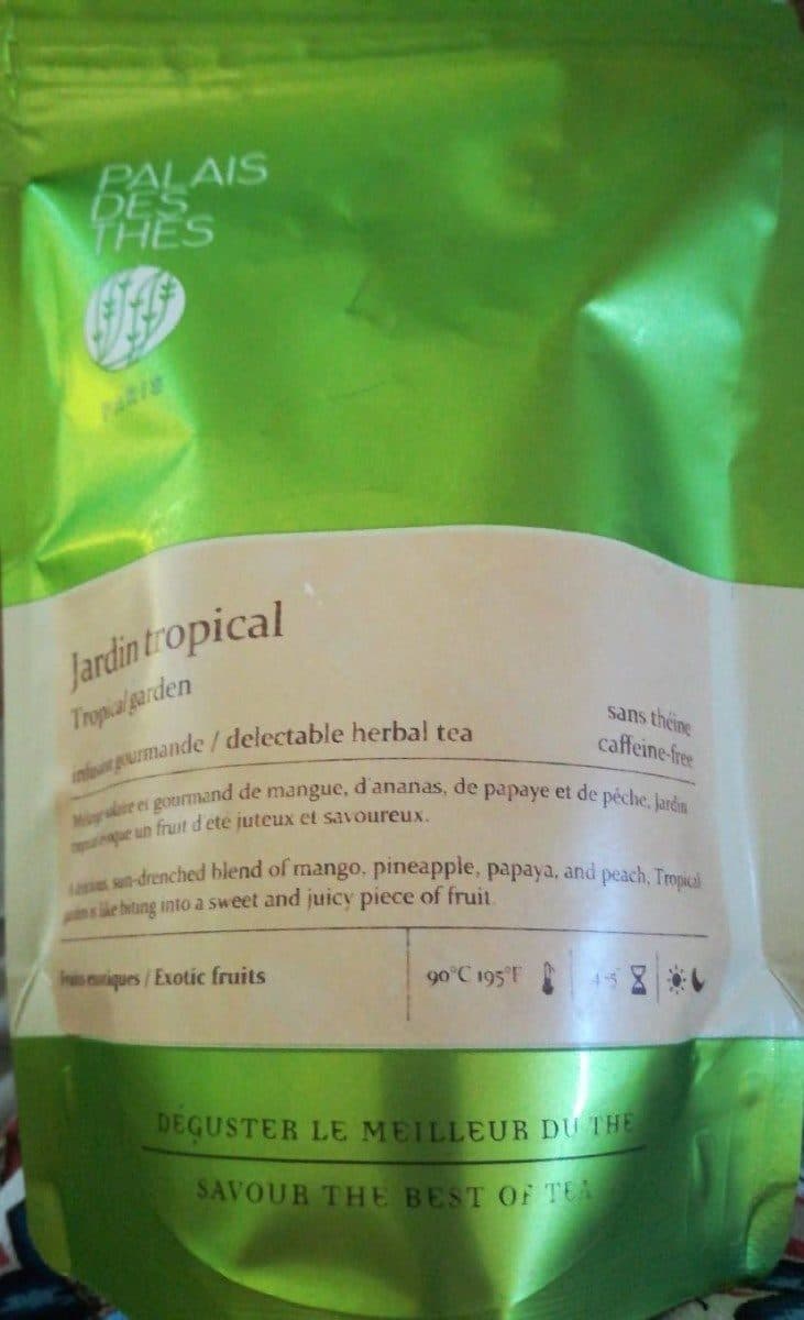 Palais des Thés Infusion jardin tropical packshot