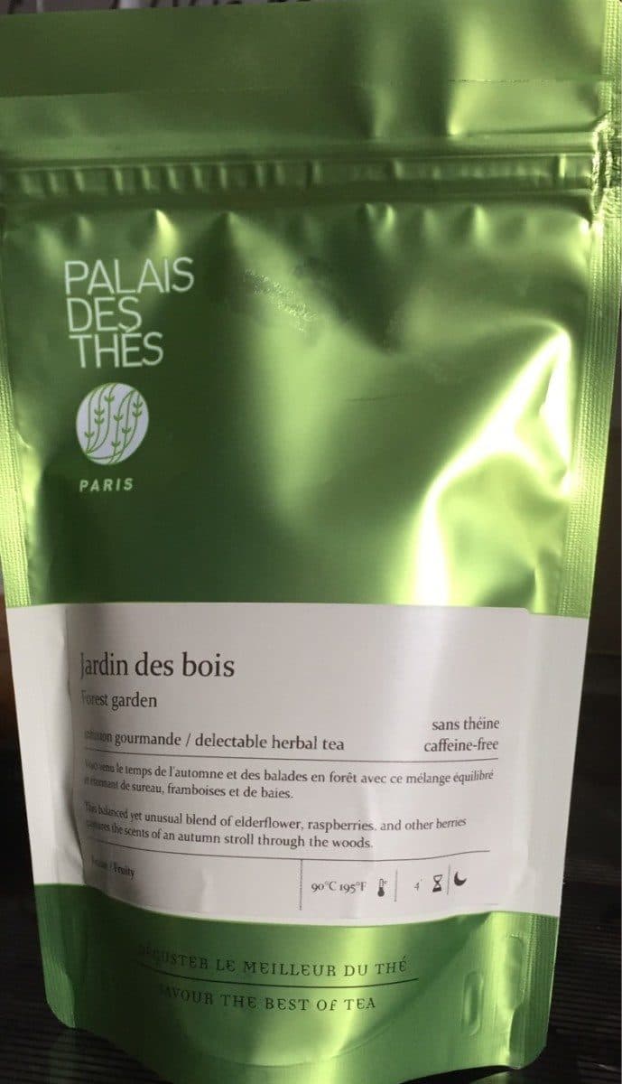 Palais des Thés Jardin des bois packshot